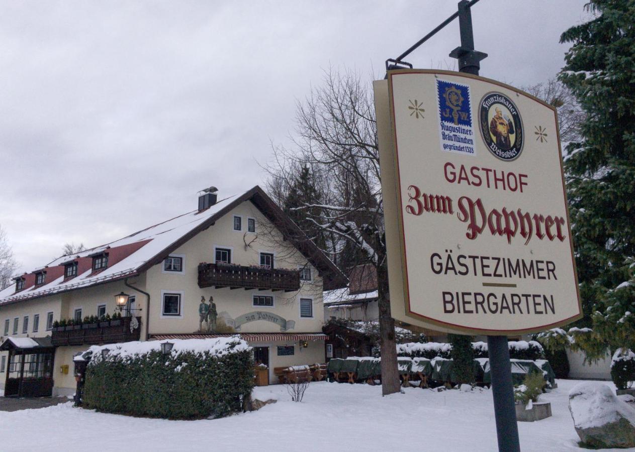 Hotel Landgasthof zum Papyrer Lenggries Exterior foto